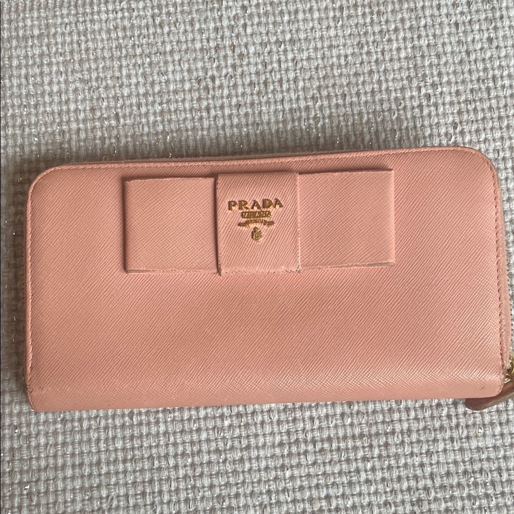 Prada Pink Wallet